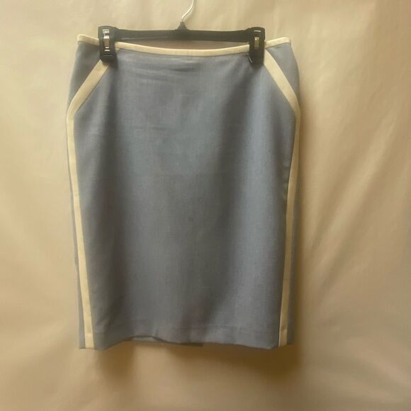 Nine  West Skirt With Denim Like Print - Picture 1 of 12